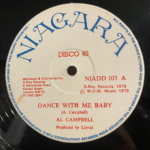 AL CAMPBELL [Dance With Me Baby / La-La Means I Love You]