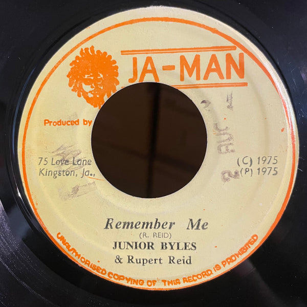 JUNIOR BYLES & RUPERT REID [Remember Me]