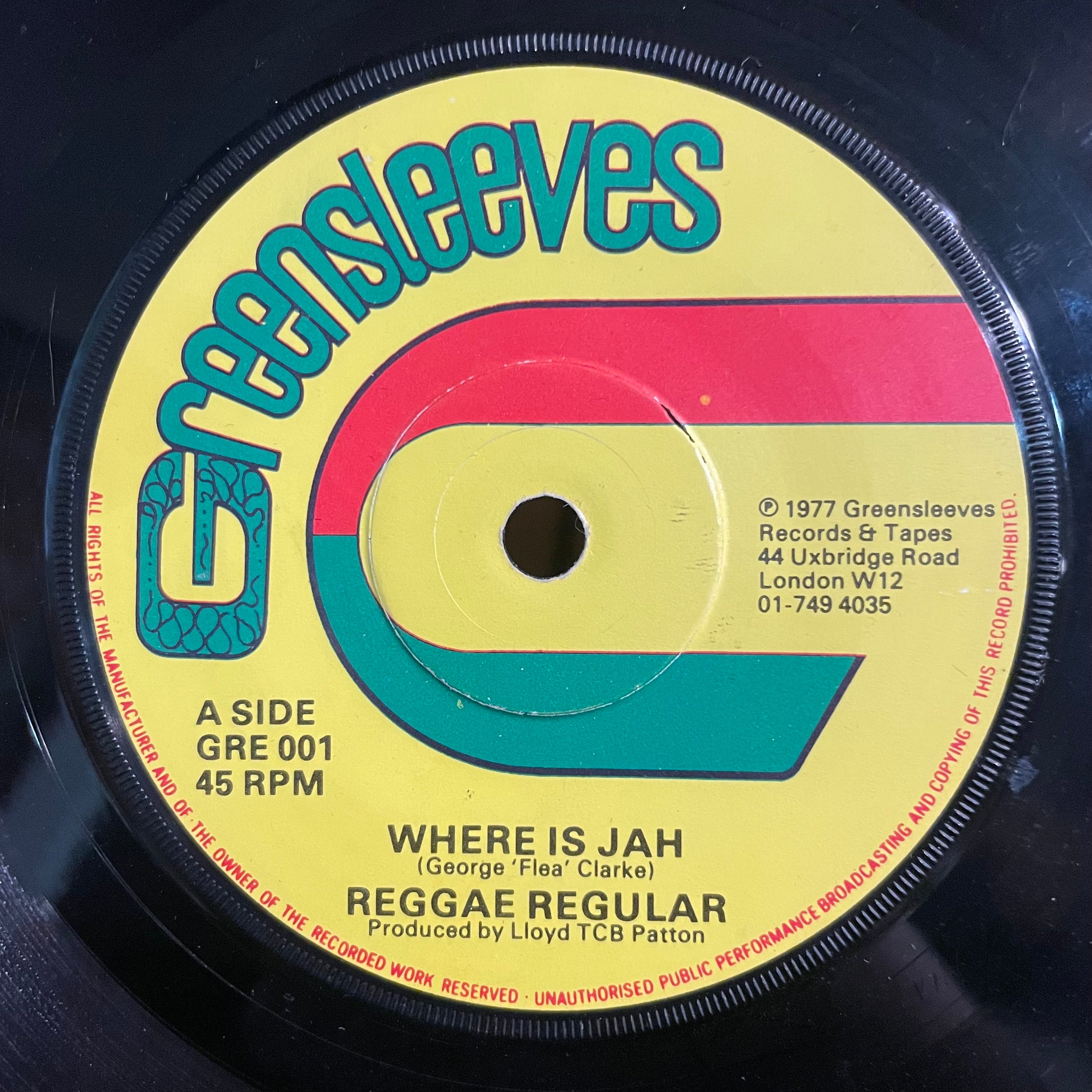 REGGAE REGULAR [Where Is Jah]