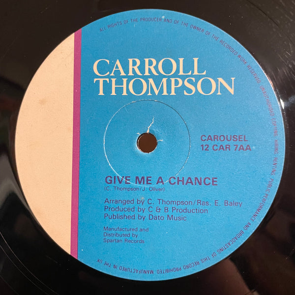 CARROLL THOMPSON [Honis I Do / Give Me A Chance]