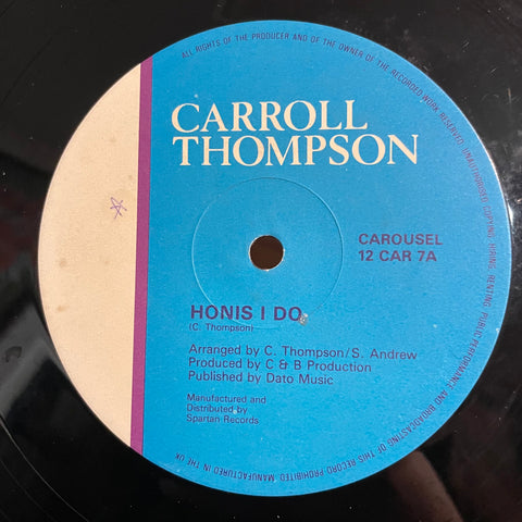 CARROLL THOMPSON [Honis I Do / Give Me A Chance]