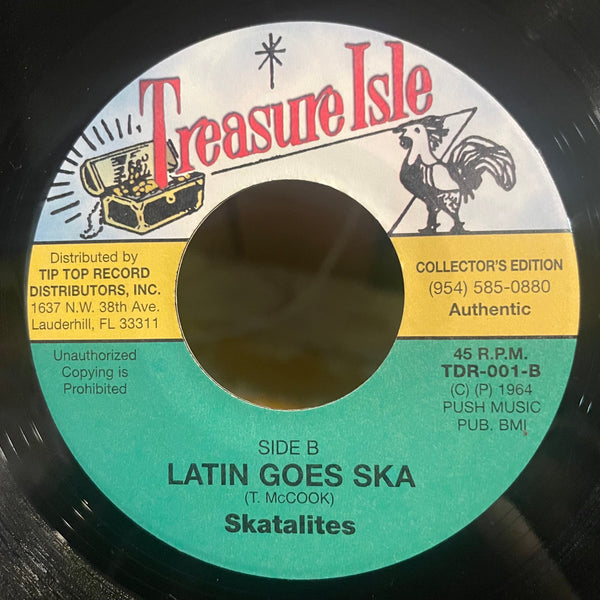 STRANGER COLE / THE SKATALITES  [Uno Dos Tres / Latin Goes Ska ]