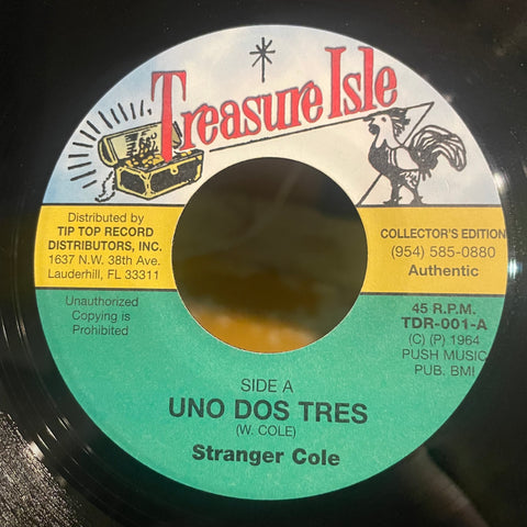 STRANGER COLE / THE SKATALITES  [Uno Dos Tres / Latin Goes Ska ]