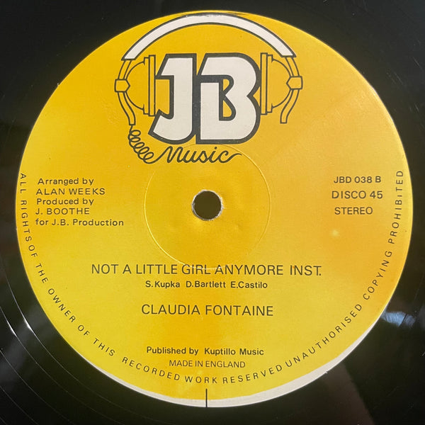 CLAUDIA FONTAINE [Not A Little Girl Anymore]