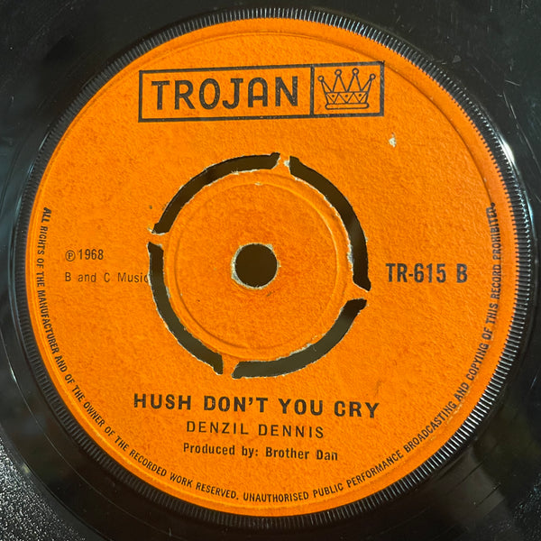 DENZIL DENNIS [Menah Worry / Hush Don't You Cry]