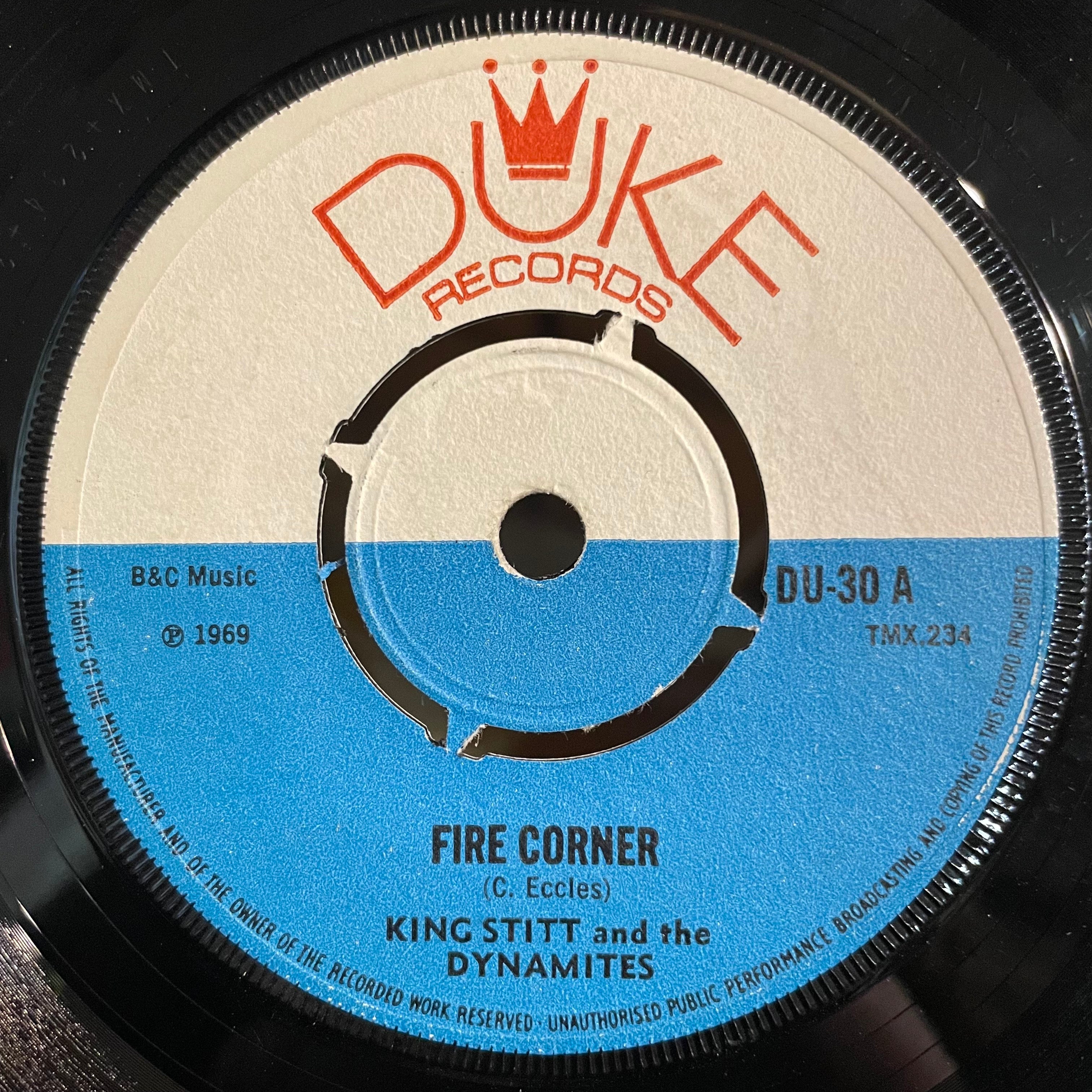 KING STITT / THE DYNAMITES  [Fire Corner / John Public ]