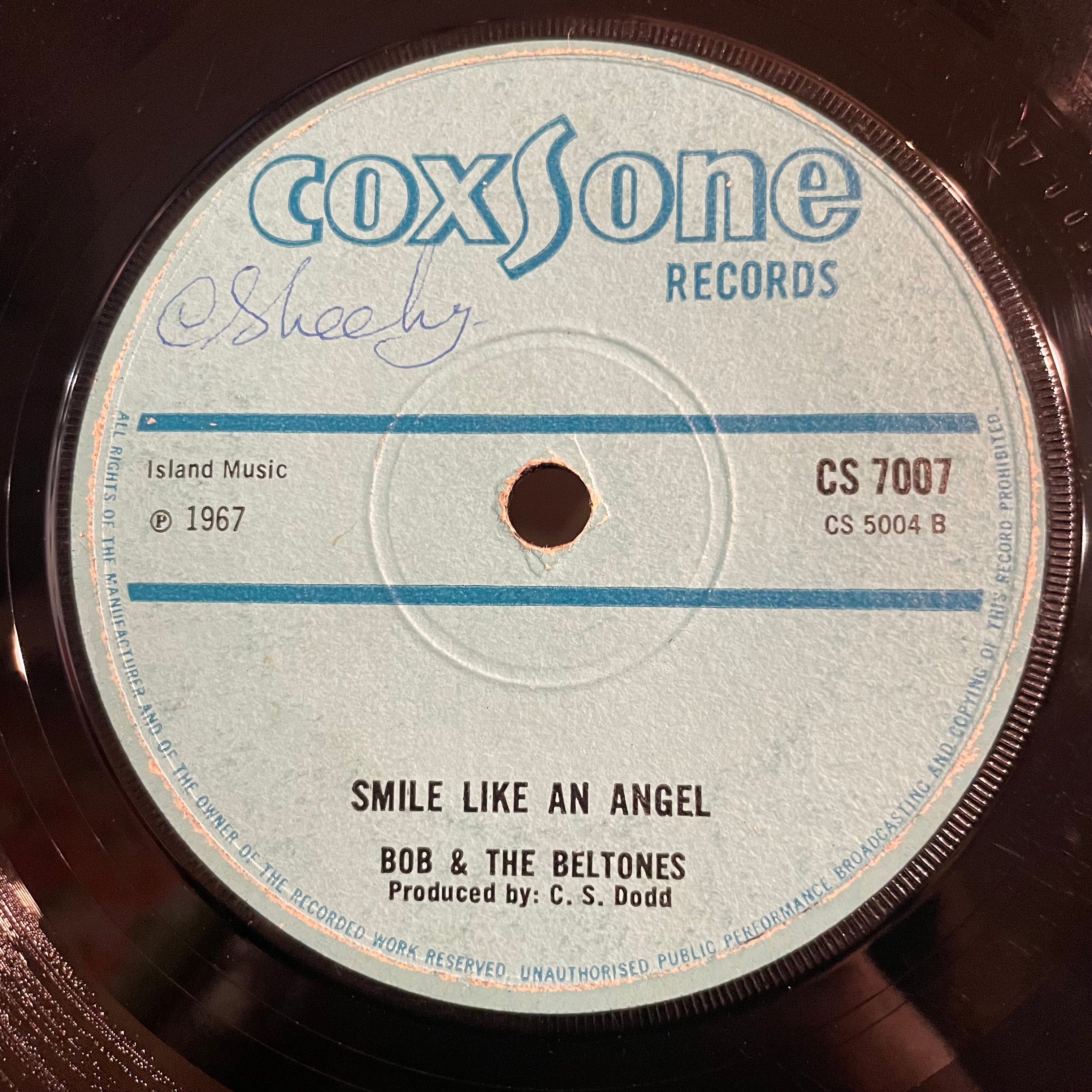 BOB & THE BELTONES / SOUL AGENTS  [Smile Like An Angel / Get Ready It's Rock Steady ]