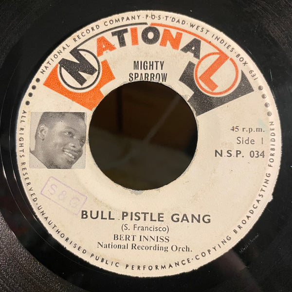 MIGHTY SPARROW / BERT INNISS [Village Ram / Bull Pistle Gang  ]