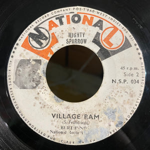 MIGHTY SPARROW / BERT INNISS [Village Ram / Bull Pistle Gang  ]