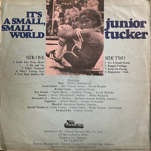 JUNIOR TUCKER [It's Small Small World]