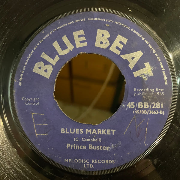 THE MAYTALS /  PRINCE BUSTER  [Looking Down The Street / Blues Market ]