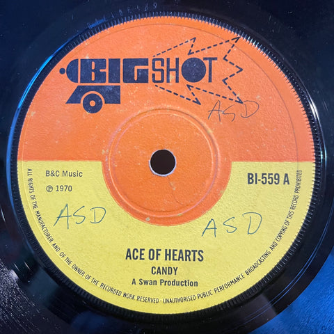 CANDY / BILLY JACK [Ace Of Hearts / Bet Your Life I Do]