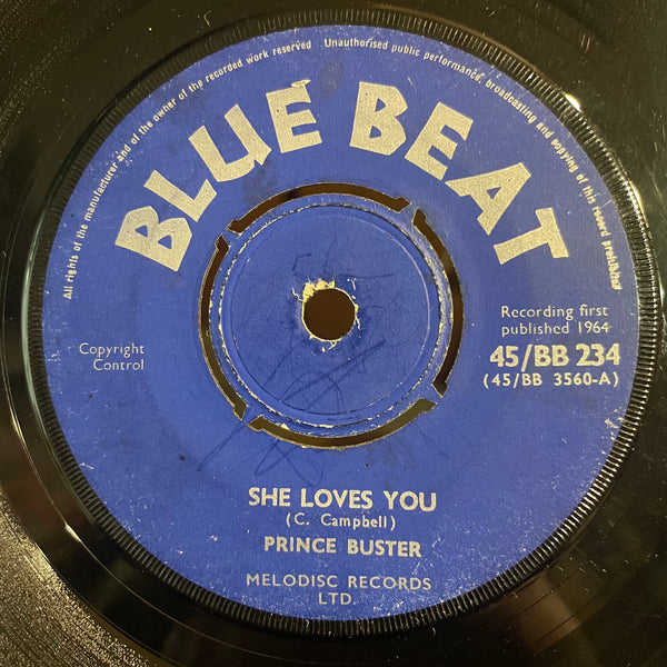 PRINCE BUSTER [Healing / She Loves You]