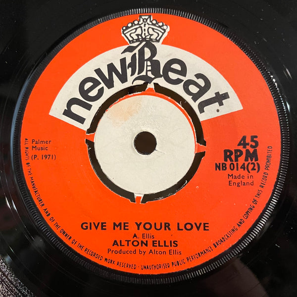 ALTON ELLIS & THE FLAMES [La La Means I Love You / Give Me Your Love]