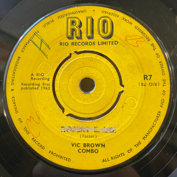 VIC BROWN COMBO [Swanee River / Robert E. Lee]