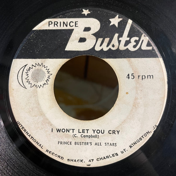 PRINCE BUSTER [Hard Man Fi Dead / Won't Let You Cry ]