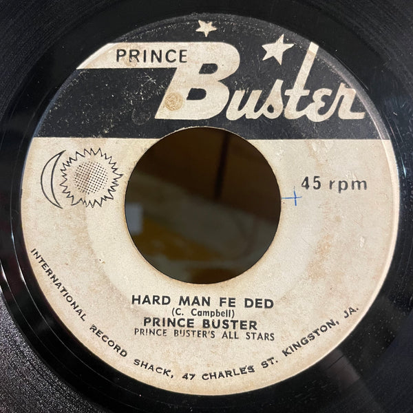 PRINCE BUSTER [Hard Man Fi Dead / Won't Let You Cry ]