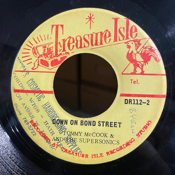 THE TECHNIQUES / TOMMY MCCOOK & SIPERSONICS [You Don't Care / Down On Bond Street]