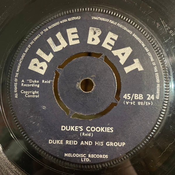 THE JIVING JUNIOR / DUKE REID HIS GROUP  [I Wanna Love / Dukes Cookies ]