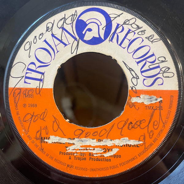 HIPPY BOYS  /   WALLACE  WILSON & HIPPY BOYS [Michael Row The Boat Ashore  /  Guess Who's Coming To Dinner]