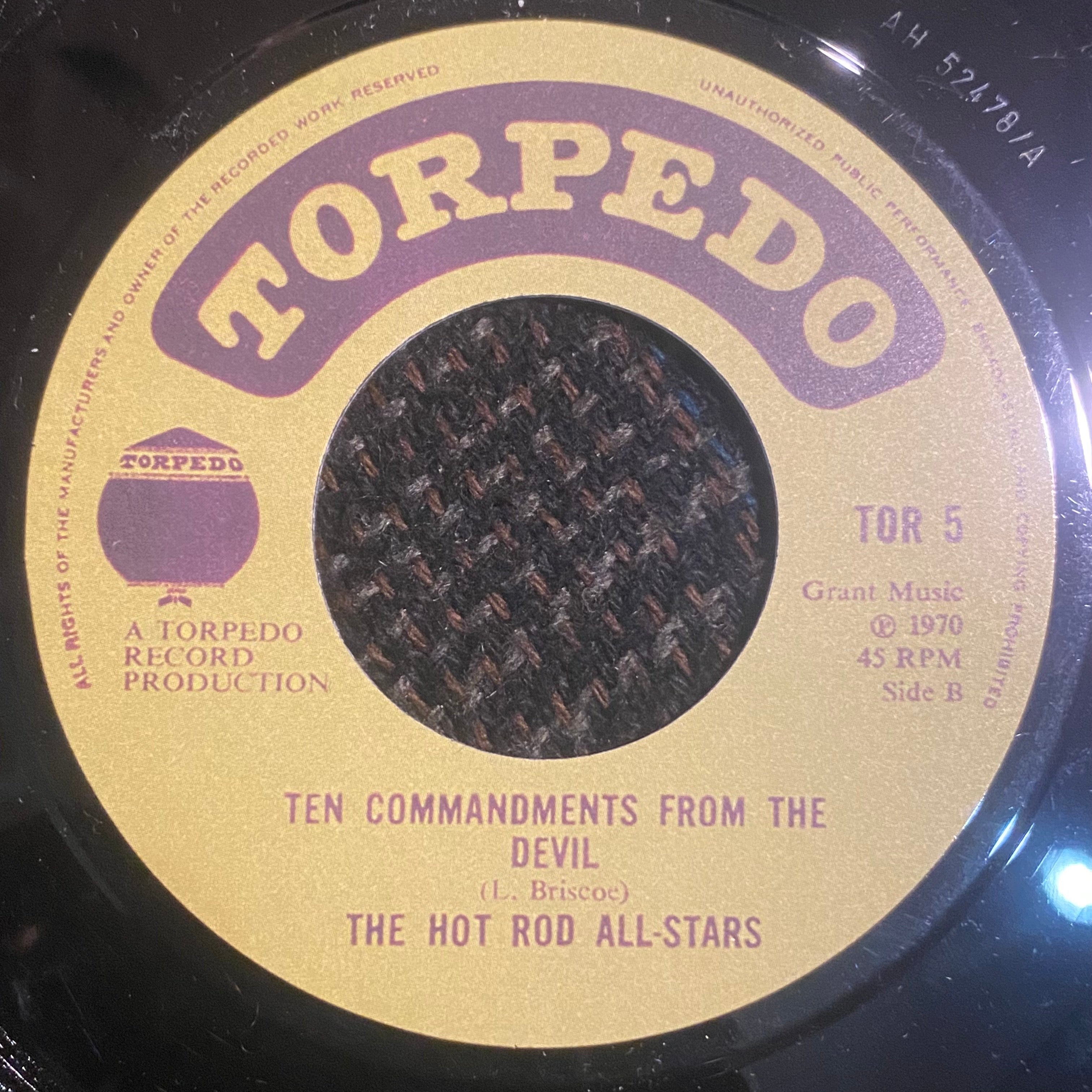 HOT ROD ALL STARS [Ten Commandments From Devil / Skinhead Don't Fear]