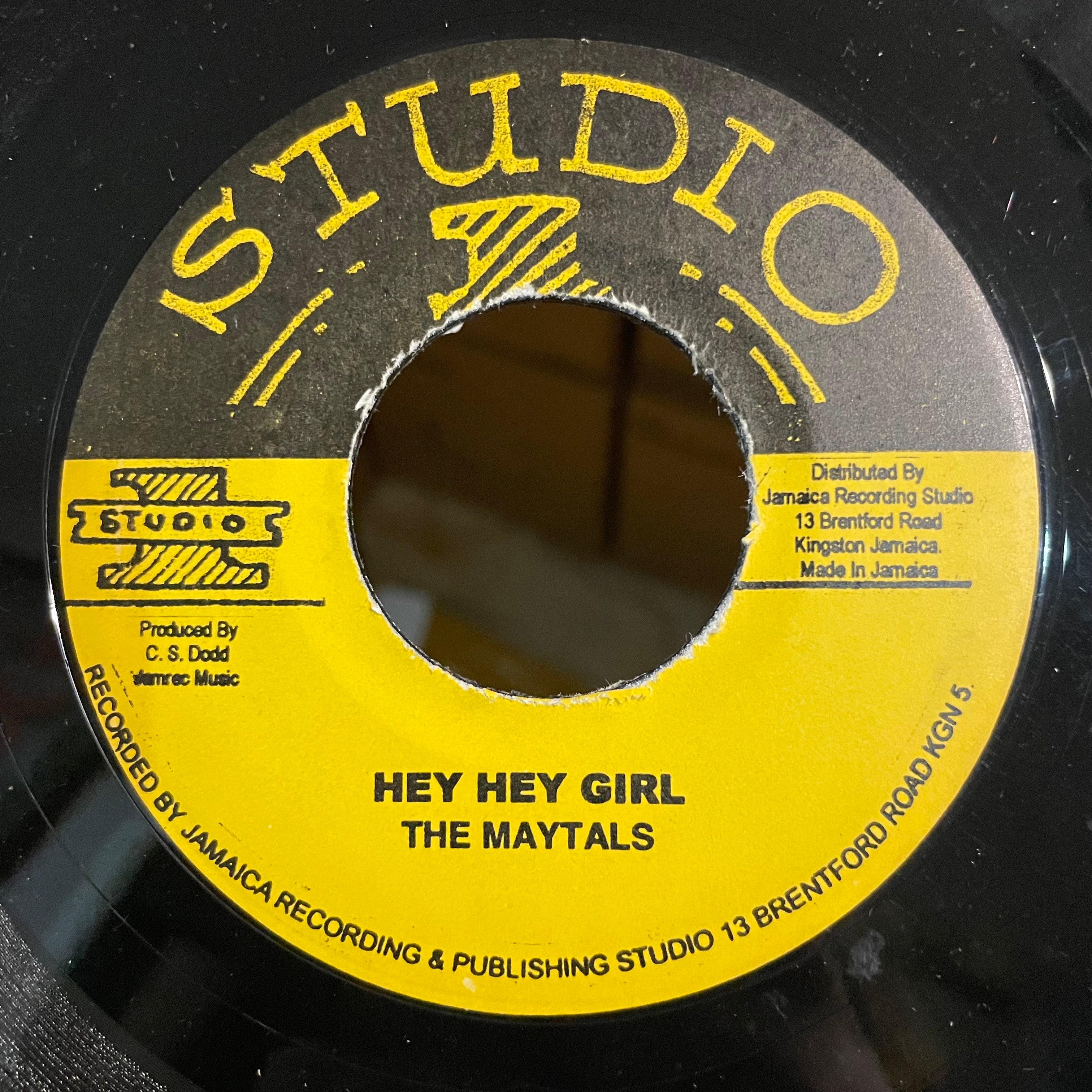 THE MAYTALS [Hey Hey Girl / Are You Mine]