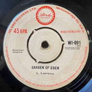 L. LAWRENCE / DERRICK MORGAN [Garden Of Eden / Sendin' This Message]