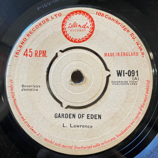 L. LAWRENCE / DERRICK MORGAN [Garden Of Eden / Sendin' This Message]