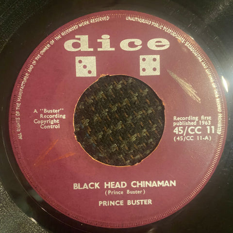 PRINCE BUSTER [Black Head China Man / You Ask]