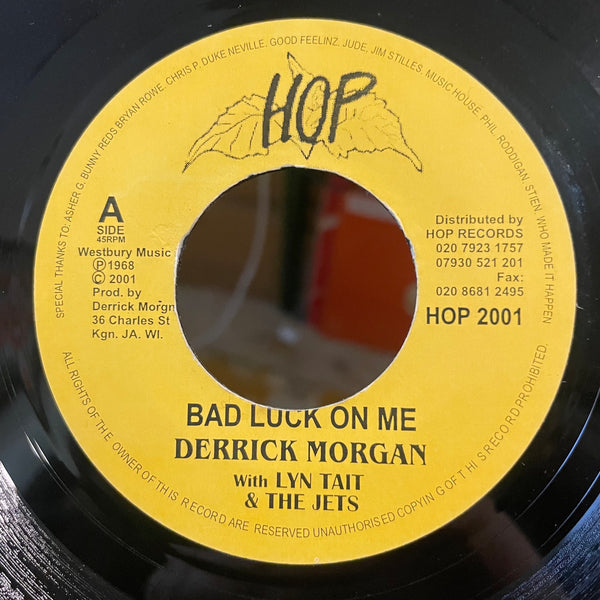 PAULINE MORGAN & LOVELETS / DERRICK MORGAN [Stop The Wedding / Bad Luck On Me]