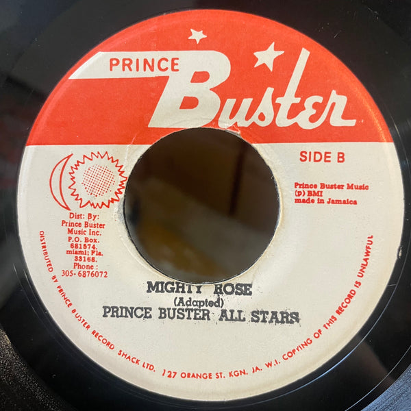 PRINCE BUSTER / RAYMOND HERPER [Hard Man Fe Dead / Mighty Rose]