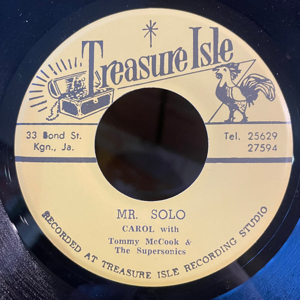 ALTON ELLIS / CAROL WITH TOMMY MCCOOK & SUPERSONICS  [Cry Tough / Mr Solo ]