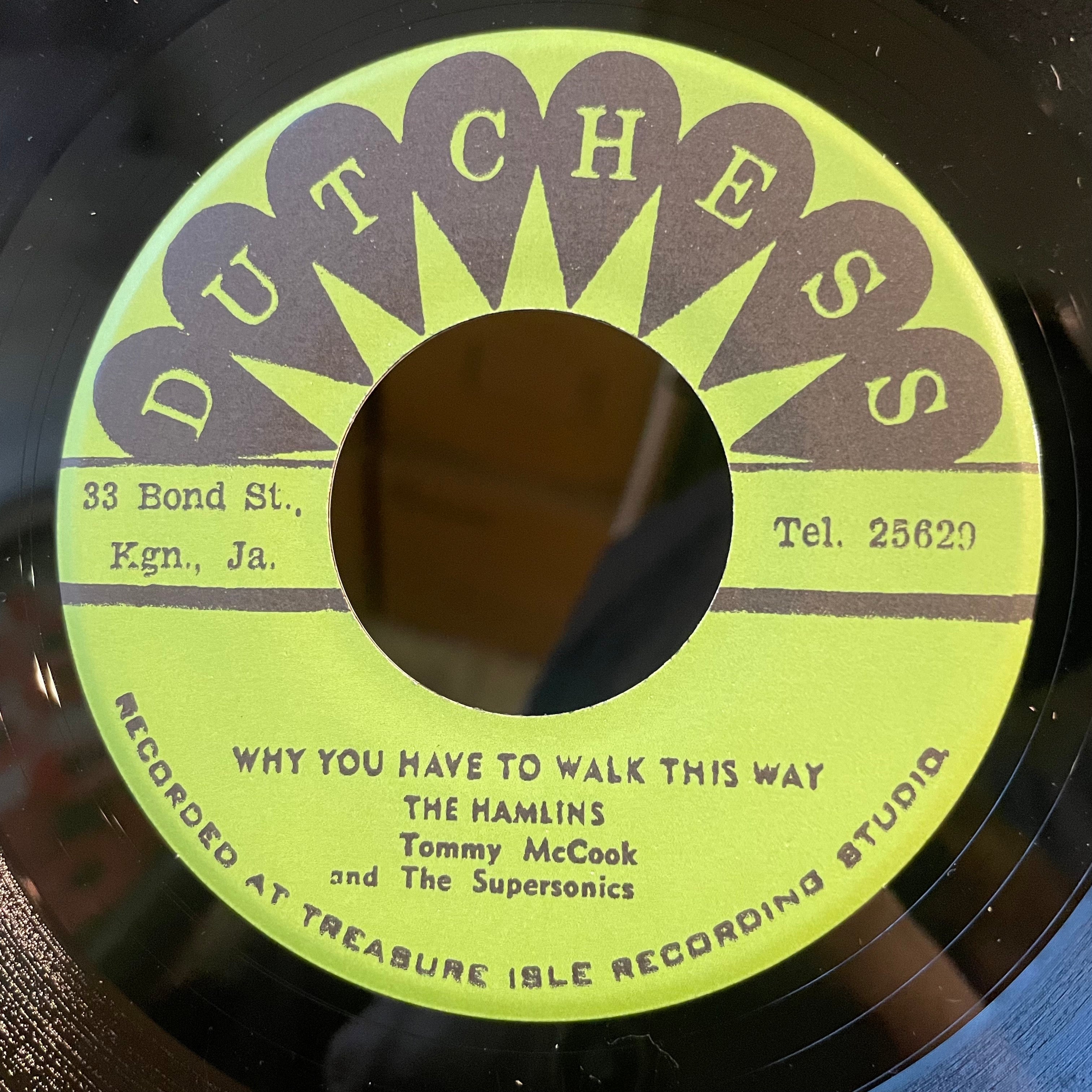 THE HAMLINS / LYNN TAITT WITH TOMMY MCCOOK [Why You Have To Walk This Way /Tom Dooley]