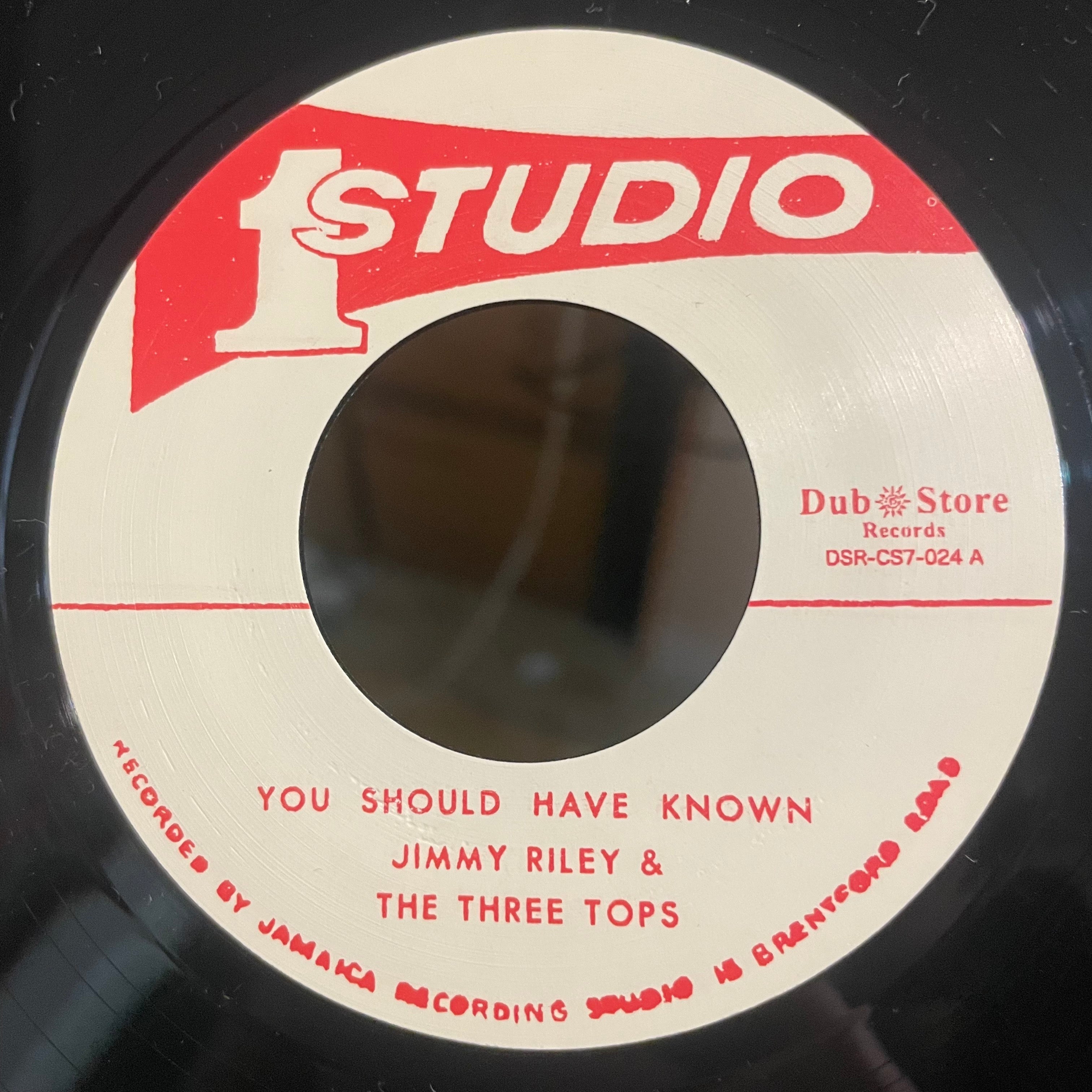 JIMMY RILEY & THE THREE TOPS / THREE TOPS [You Should Have Known / Great 68 Train]