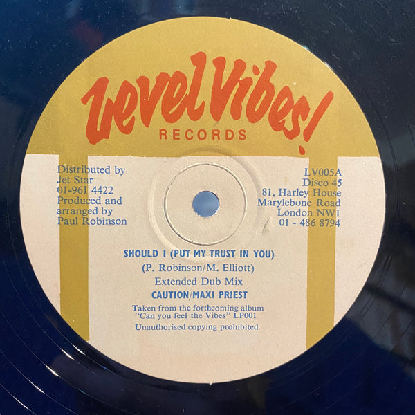MAXI PRIEST & CAUTION [Should I (Put My Trust In You)]