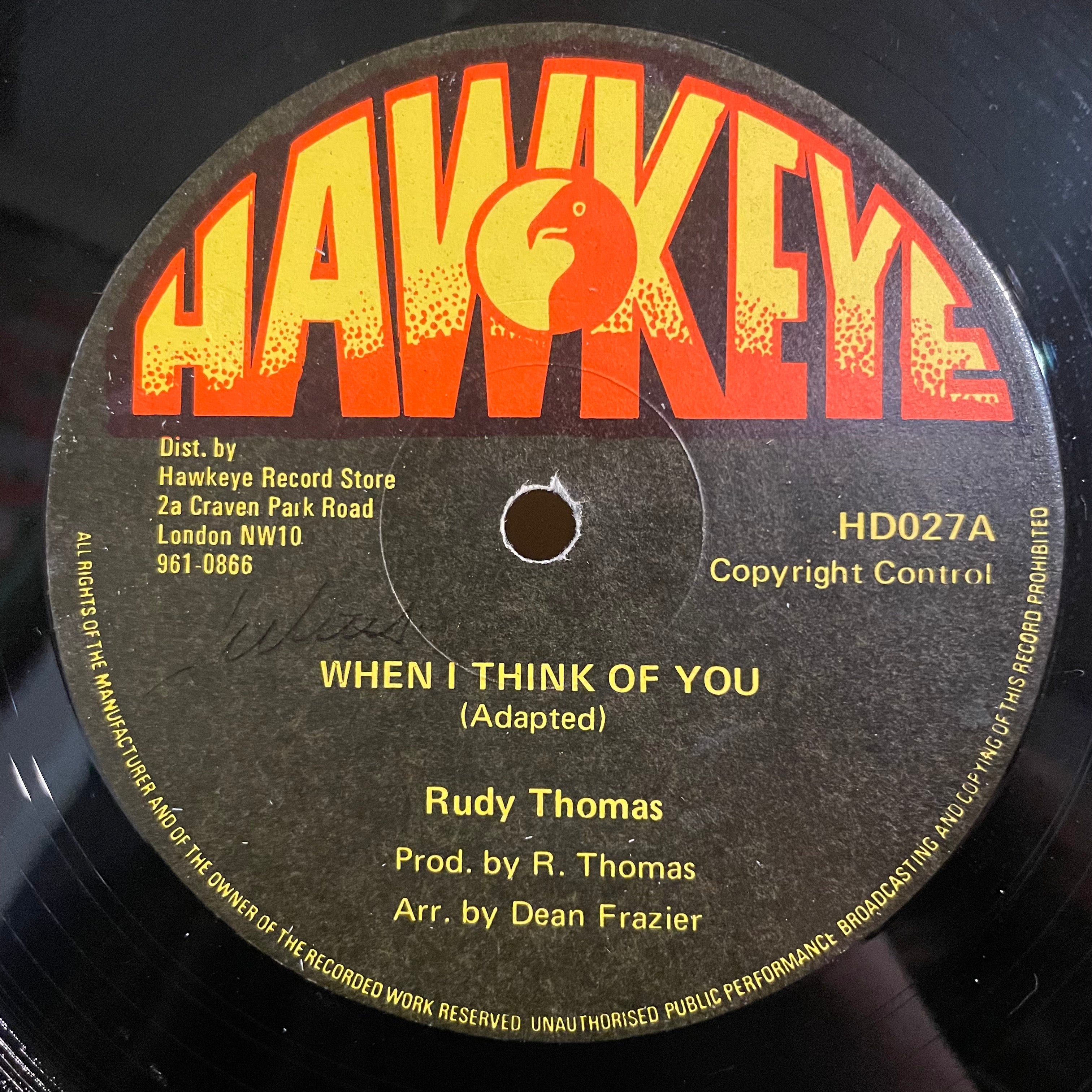 RUDDY THOMAS  [When I Think Of You / This Old Man]