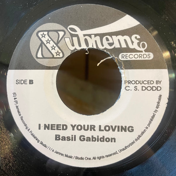 JACKIE MITTOO / BASIL GABBIDON [El Bang Bang / I Need Your Loving]