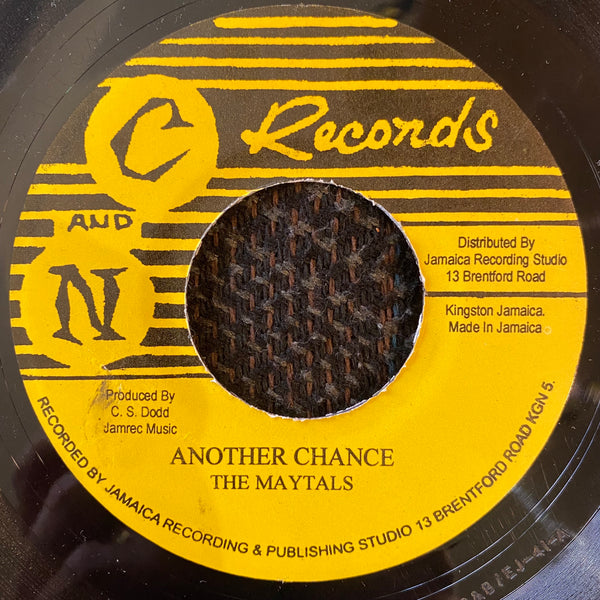TOMMY MCCOOK / MAYTALS [Always On Sunday / Another Chance]