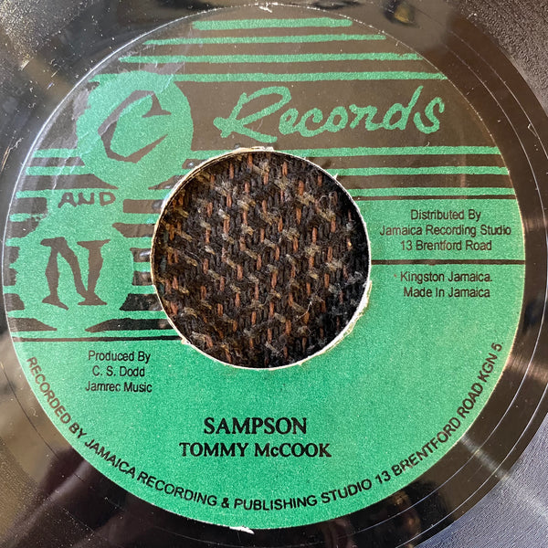 TOMMY MCCOOK / ROY PANTON & PAULETTE [Sampson / My Arms Are Waiting]