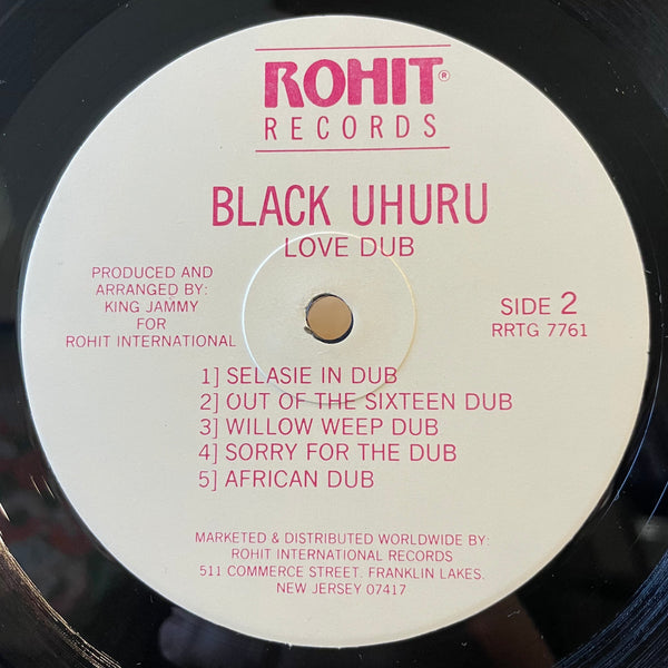 BLACK UHURU [Love Dub]