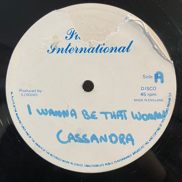 CASSANDRA  [I Wanna Be That Woman]