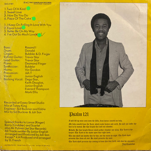 JUNIOR ENGLISH [Two Of A Kind]