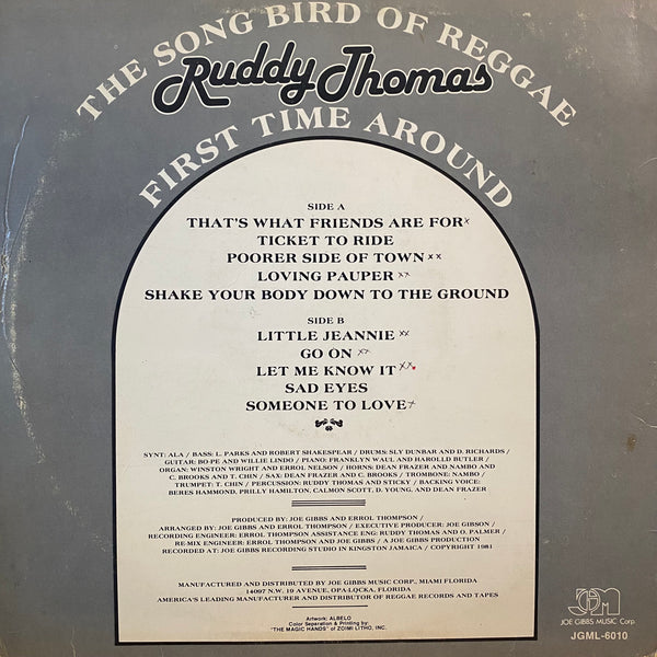 RUDDY THOMAS [First Time Around]