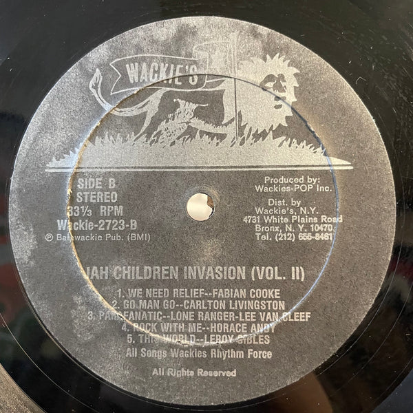 V. A. : SUGAR MINOTT . JERRY JOHNSON .HORACE ANDY... [Jah Children Invasion Ii]