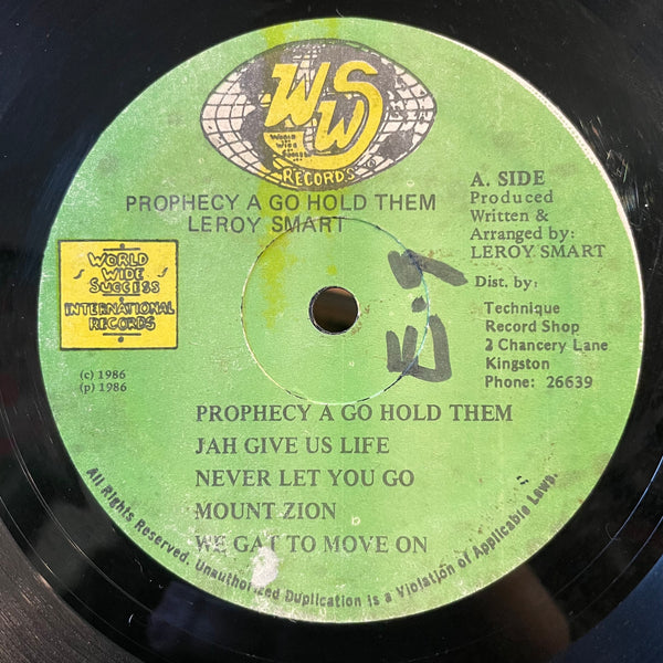LEROY SMART [Prophecy A Go Hold Them]