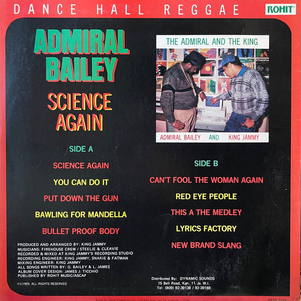 ADMIRAL BAILEY [Science Again]