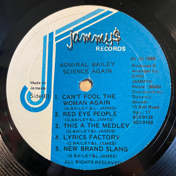 ADMIRAL BAILEY [Science Again]