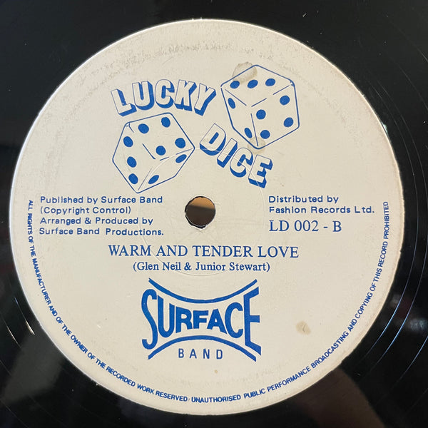 SURFACE BAND [She Has Gone Away / Warm And Tender Love]