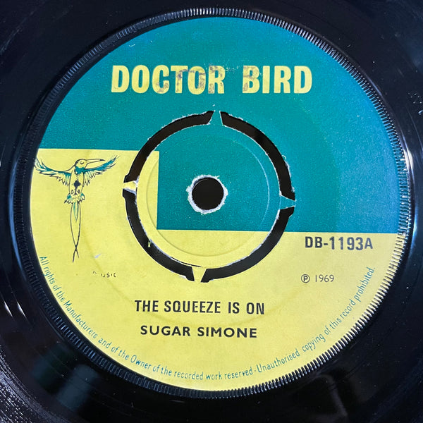 SUGAR SIMMONS [The Squeeze Is On / Tell Me]
