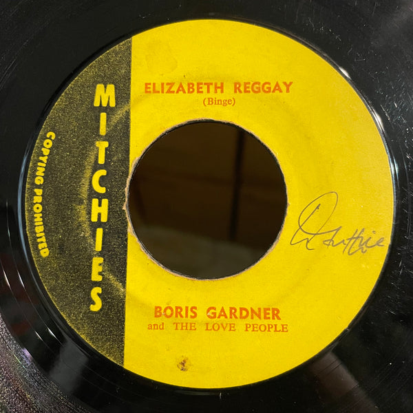 BORIS GARDNER AND LOVE PEOPLE [Hooked On A Feeling / Elizabeth Regay]